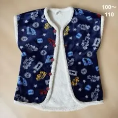 車柄スリーパー ネイビー　100〜110㎝