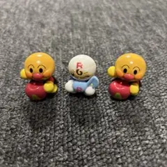 びっくらたまご　バスボム　バスボール　アンパンマン フィギュア 3体セット