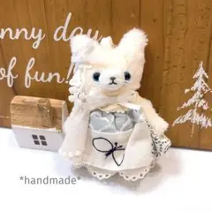 モフモフ 子ねこちゃん ぬいぐるみチャーハンドメイド 443