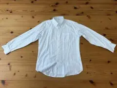 ユニクロ ストライプ長袖シャツ XLサイズ