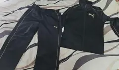 Puma ブラック ジャージセット　プージャー