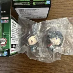 一番くじ 鬼滅の刃 E賞ちょこのっこフィギュア　炭治郎　義勇