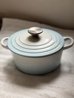 LE CREUSET ルクルーゼ　パウダーブルー　22cm 2025年最新】ルクルーゼ パウダーブルーの人気アイテム - メルカリ