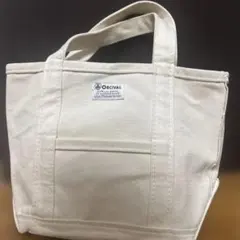 ORCIVAL ホワイト キャンバストートバッグ