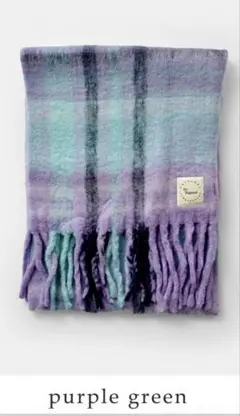 Тhe Вagmatiウールミックスチェック マフラー 2025新作