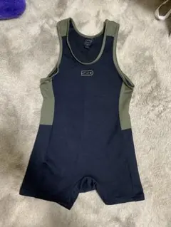 SBD パワーリフティング シングレットMサイズ ネイビー カーキ Endure