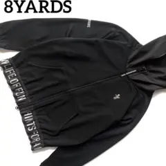 8YARDS ハチヤーズ　パーカー　ロゴ　ゴルフ　メンズ　L 黒　プルオーバー Yahoo!オークション -「8yards ハチヤーズ」の落札相場・落札価格