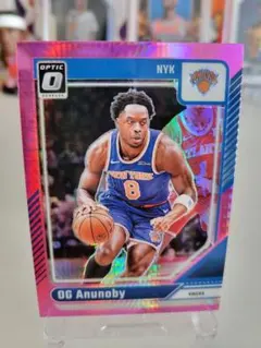 OG Anunoby ピンクオプティックカード ニューヨーク・ニックス
