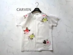 CARVEN カルヴェン パッチワーク シアー トップスのサムネイル