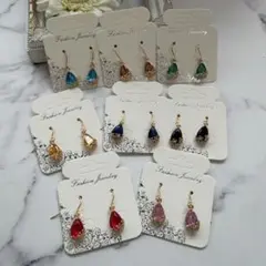 No.6 ハンドメイドピアスまとめ売り　8点セット　2セットめ200円引き