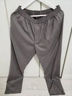 グリーンレーベル オルマイ イージーパンツ モカ L スラックス