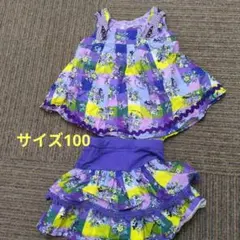 ANNA SUI mini 花柄ドレスとスカートセット S