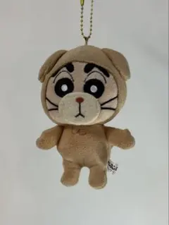 クレヨンしんちゃん 犬 ぬいぐるみキーホルダー