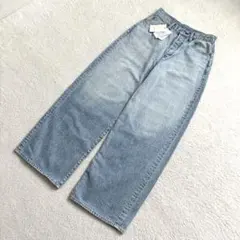 【新品】Whim Gazette ワイドレッグデニムパンツ ワイドデニムのサムネイル