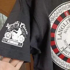 Langlitz Leathers 限定Tシャツ ブラックのサムネイル
