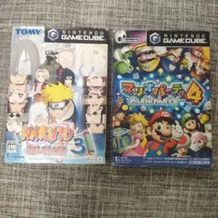 ゲームキューブソフト NARUTO 3 & マリオパーティ4