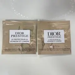 DIOR プレステージ ホワイトル プロテクターUVルミエール 2個セット