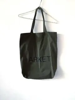 ARKET トートバッグ カーキのサムネイル