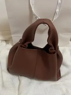 POLENE Tonca エディション コニャック テクスチャード バッグ Polène | バッグ- Tonca - コニャック テクスチャード