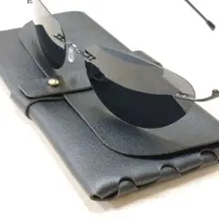 【当日発送可能】超軽量偏光サングラス　マトリックス　リムレスフレーム
