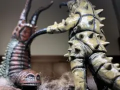 ハドロサウルス類（PNSO）ソフビフィギュア2体セット - メルカリ