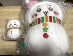 ちいかわ 未開封 A賞ぬいぐるみ＋E賞マスコット エニマイくじ 雪だるま