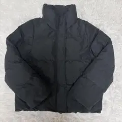 GUジーユー アウター ジャケット ブラック S 無地