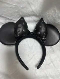 ディズニー カチューシャ ミニー 黒