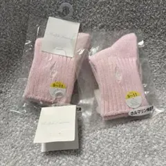 9cm-11cm ラルフローレン　ピンク　靴下