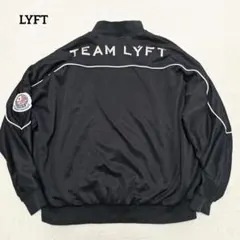 LYFT オーバーサイズ　ワッペン　トラックジャケット ジャージ　短丈　XL