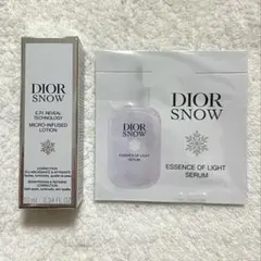 Dior Snow マイクロインフューズドローション 10ml 美容液 2個