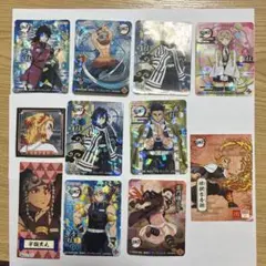 非売品　鬼滅の刃 ホロカード 11枚セット