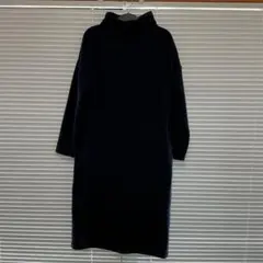 LEPSIM レプシィム　ハイネック ニットワンピース