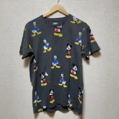 ディズニー ミッキーマウス ドナルドダック ユニクロ UNIQLO Tシャツ L