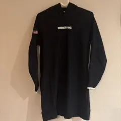 BRIEFING フーデッドワンピース ネイビー Sのサムネイル