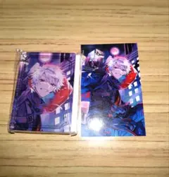 にじさんじ☆ノスタルジアコレクションカード&アクリルブロックキーホルダー 葛葉