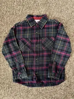 グローバルワーク　チェックシャツ　ネルシャツ　長袖シャツ