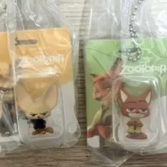 ズートピア ブリスターチャームコレクションパッケージ２点セット ガチャ