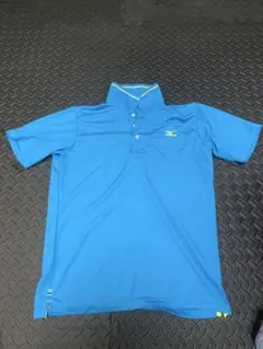 MIZUNO L メンズ ポロシャツ ブルーのサムネイル