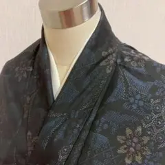 KJ2103 大島紬 身丈168cm 着物 正絹 トールサイズ
