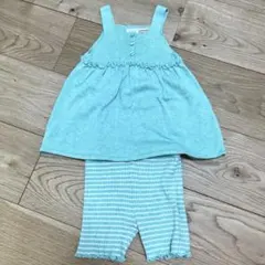 ZARAkidsミントグリーン サマーニットせットアップ12-18ヶ月86サイズ