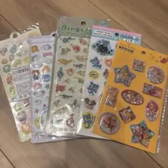 ぼんぼんぷっくりウォーターシールセット