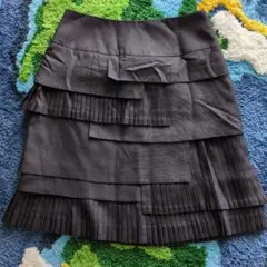 Debut de Fiore（レッセパッセ）　プリーツミニスカート　S