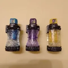 仮面ライダービルド DXフルボトル 3本セット 海賊 忍者 コミック