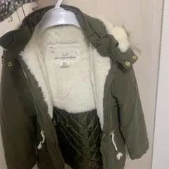 L.O.G.G. オリーブグリーン ダウンコート120cm