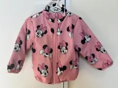 ミニーマウス　ベビードール　中綿ジャケット　90