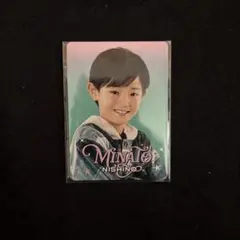 西野湊人 プロフィールカード プロカ