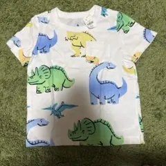 babyGap 恐竜柄 ポケットTシャツ 100cm