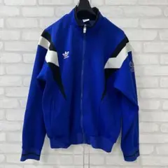 90s アディダス adidas デサント ロゴ マーク 月桂樹 刺繍 ジャージ