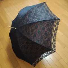 美品 セリーヌ 雨傘 トリオンフ柄 ネイビー スライド式 刺繍 フィービー期 美品 セリーヌ 雨傘 トリオンフ柄 ネイビー スライド式 刺繍